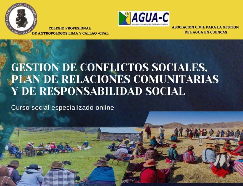 Gestión de conflictos sociales, plan de ralaciones Comunitarias y de responsabilidad social
